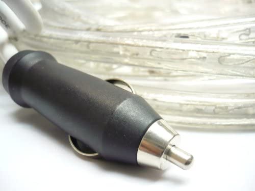 2-Wire 3/8 Inch, 12V Warm White LED Rope Light, Best fit for RVs or Boats - Pack of 45