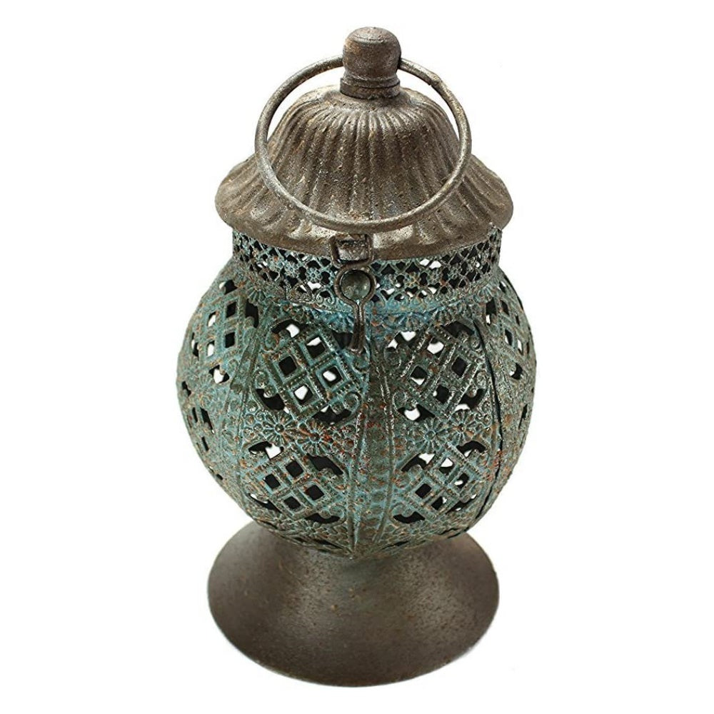 Traditional Lantern with Remote Control Flameless LED Tea Candle - Pack of 2 sets