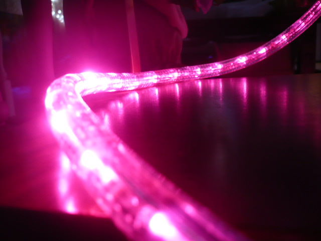 3-Wire, 50Ft Pink LED Rope Light Spool Kit 3-Wire, Pack of 2