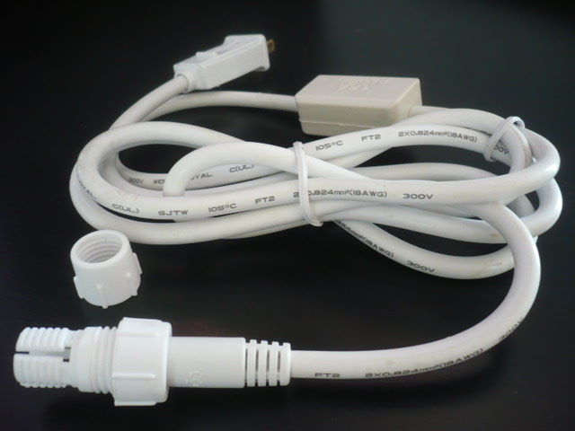 2-Wire 3/8 Inch 3Ft Power Cord (Screw Type) - Pack of 10