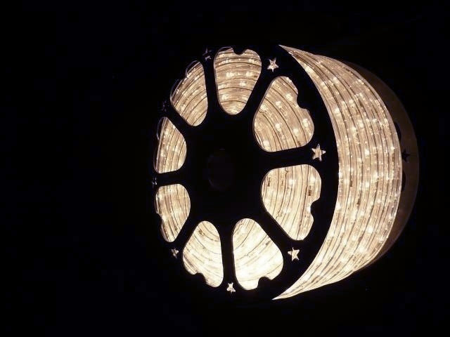 2-Wire 1/2 Inch, 150Ft Soft White LED Rope Light Spool Kit