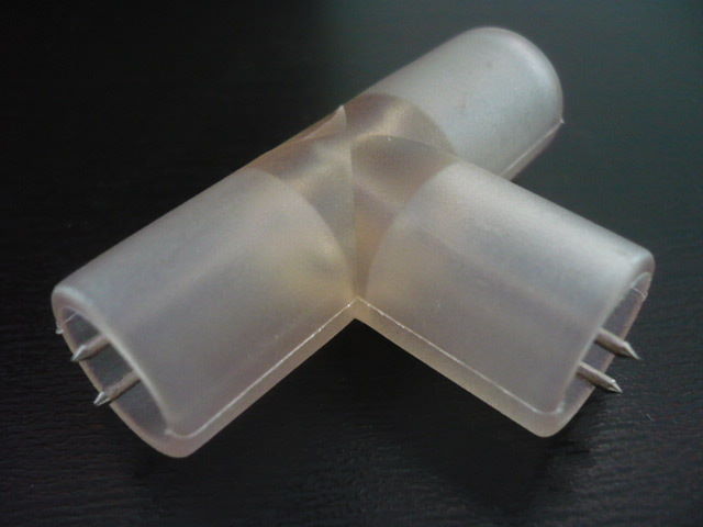 2Wire 1/2 Inch T Connector (PVC Type) - Pack of 10