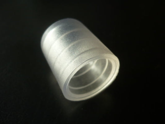 2-Wire 3/8 Inch Clear End Cap - Pack of 20