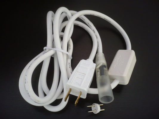 2Wire 1/2 Inch 6Ft Power Cord (PVC Type) - Pack of 10