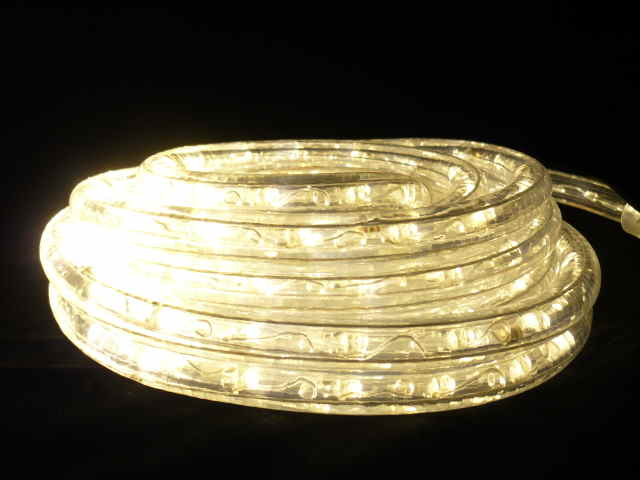 3-Wire 18ft Warm White LED Rope Light Spool Kit - Pack of 3